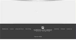 Desktop Screenshot of fairwaysandgreens.org